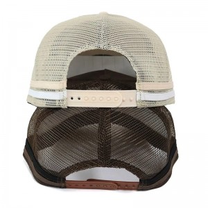 Klassiker Custom Custom High Crown Australia Country Acryl 5 Panel 3D Sticked Logo Side 2 Stripe Trucker Hat Mesh Caps