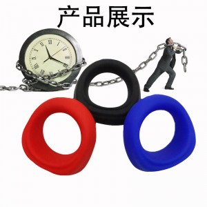 Fabrik Großhandel Bester Preis für Männliche Verzögerung Ejakulation Weiches Silikon-Panis-Hahnringe für Männer (Spezialform)