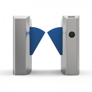 Oktagonales Flügeltor (blaue Platte)