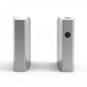 Oktagonales Flügeltor (transparente Platte)