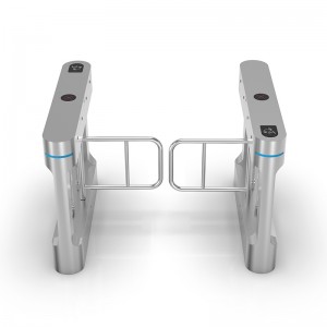 Schlankes Taillenschwungstor (Edelstahl)