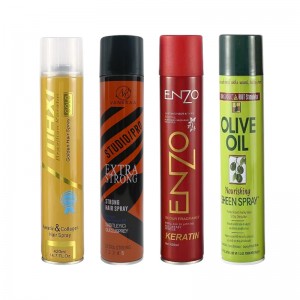 Starke dauerhafte Stereotypen, frisch undnicht den ganzen Tag über klebrige Haarglitterspray.