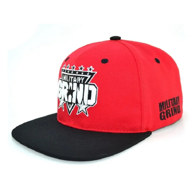 Großhandel China Lieferant Custom Flat Sticked Snapback Cap Hut