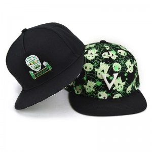 Fashion 5 Panel Kids Sports Hats Customization Sticked Logo Kleinkind Snapback Hut