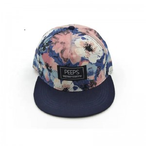 Hochwertiger benutzerdefinierter Snapback -benutzerdefiniertes benutzerdefiniertes Logo mit 3D -Sticklogos Snap zurück