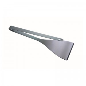 OEM 304 Edelstahl Ein-Gebrauch 2 in 1 Grill Grillspatel&Zunge zum Grillen im Freien, Multi Zweck