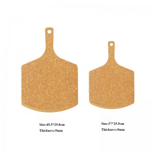 14,5 Zoll 18 -Zoll -Lebensmittel sicheres Faserholzmusterndesign -Pizza -Schneidebrett und Servierbretter Pizza Board