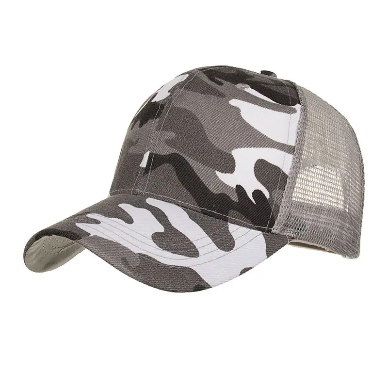 Männer Frauen Outdoor Baumwolle verstellbare Tarnsportkappen für Travel Baseball Hat Casual Casual