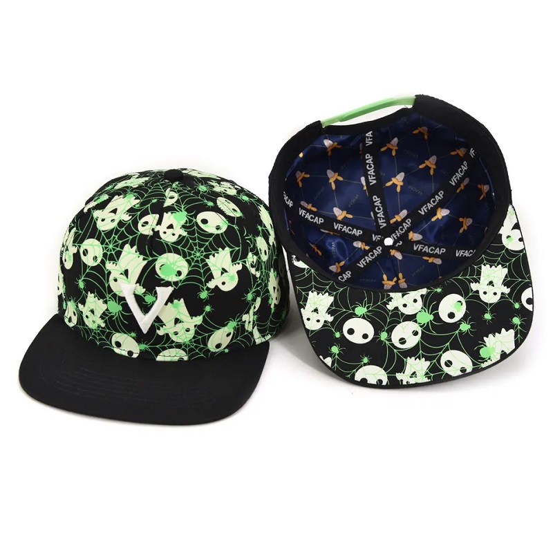 Fashion 6 Panel Kids Sports Hats Customization Sticked Logo Kleinkind Snapback Hut