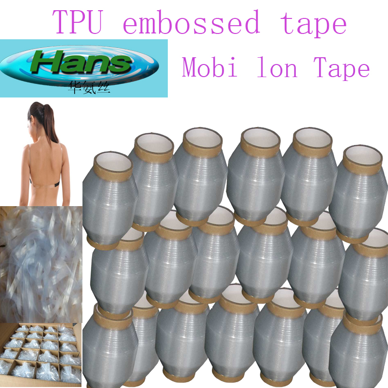 Geprägte klare TPU Elastic Mobilon Tape