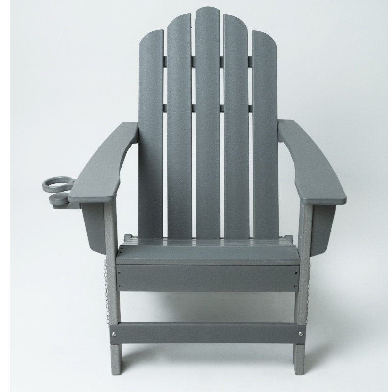 Outdoor -Möbel HDPE Adirondack Stuhl