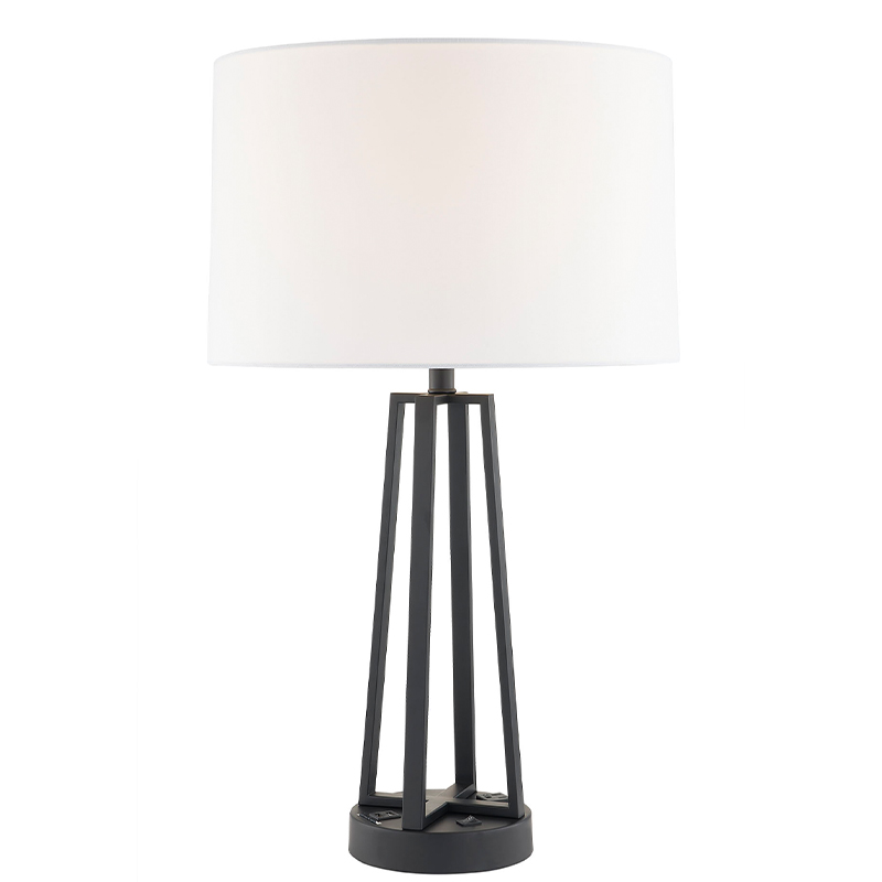 Dark Bronze Nights und Light mit einem/off -Rocker -Schalter, einem bequemen Ausgang und einem USB -Ladehafen im Hotel Gästezimmer