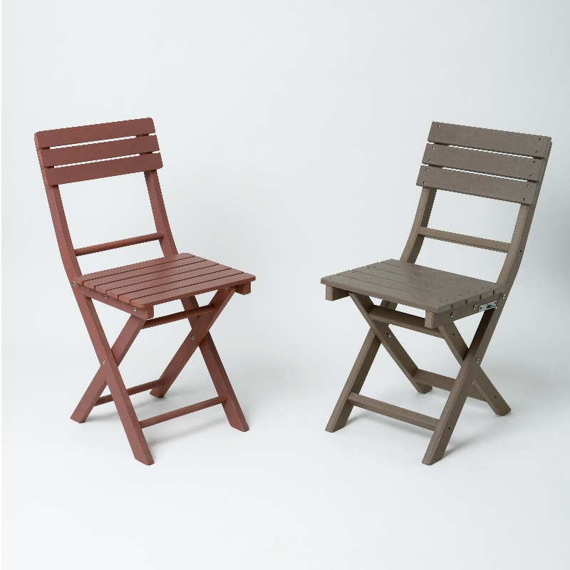 Outdoor -Klapper -Adirondack -Stuhl mit unterschiedlicher Farbe