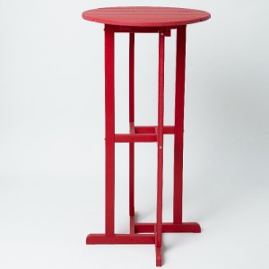 Runder Outdoor -Beistelltisch