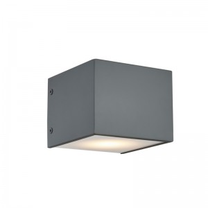 Hospitality Hotel Wall Lampe mit bemalten flachem grau