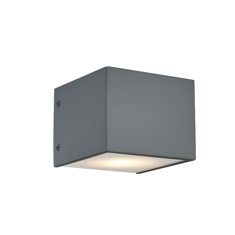 Hospitality Hotel Wall Lampe mit bemalten flachem grau