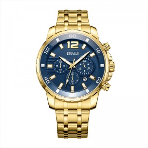 Baogela Quarz Männer Gold Uhr Top Marke Luxus Armee Militär Handgelenk Uhren Uhr Männer Relogio Maskulino Business Armbandwatch 22700