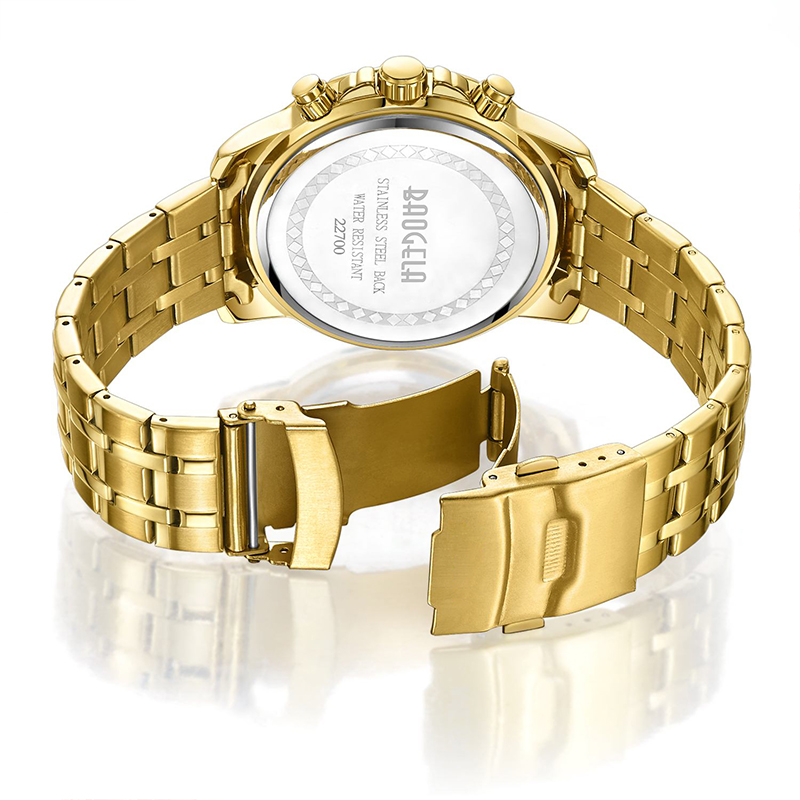 Baogela Quarz Männer Gold Uhr Top Marke Luxus Armee Militär Handgelenk Uhren Uhr Männer Relogio Maskulino Business Armbandwatch 22700