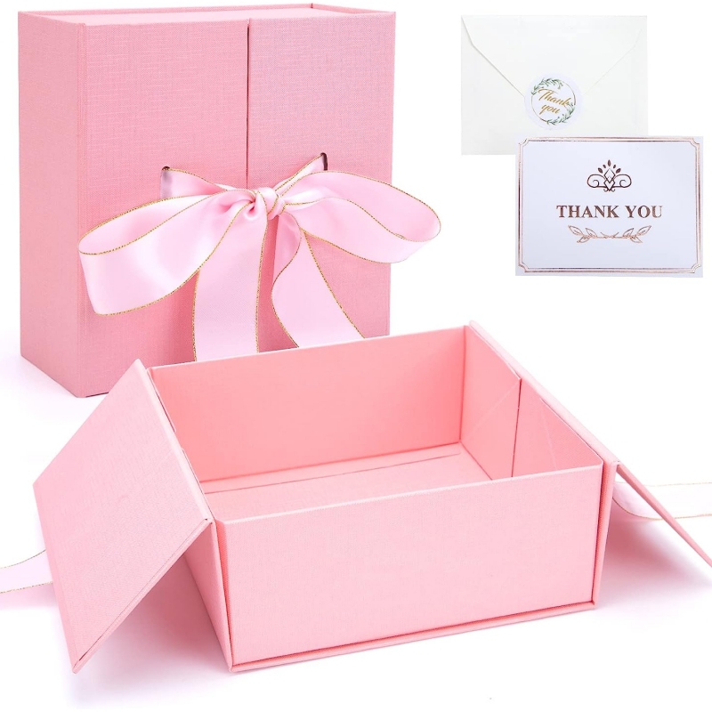 Customized Pink Gift Box