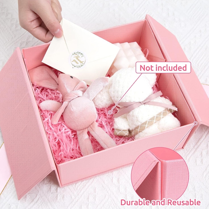 Customized Pink Gift Box