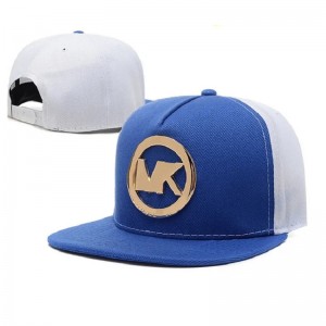 Großhandel Custom Gold Metall Plate Logo Snapback Caps Hüte