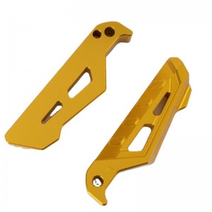 CNC -modifizierte Teile Motorrad Heckfuß Heckfuß Drehpedal großer Motorradzubehör Teile Verarbeitung Anpassung