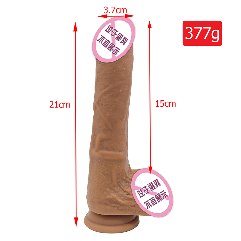 809 Hautrealistische Dildos für Frauen Körper sicheres Silikondildo für Männer Anal Sexspielzeug Großer Großer Hersteller Preis