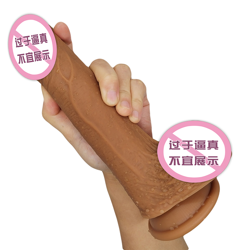 820 sexy Erwachsenen Shop Großhandel Preis großer Größe Sex Dildo Novelty Toys Soft Silicon -Schubdildos für Frauen im weiblichen Masturbator