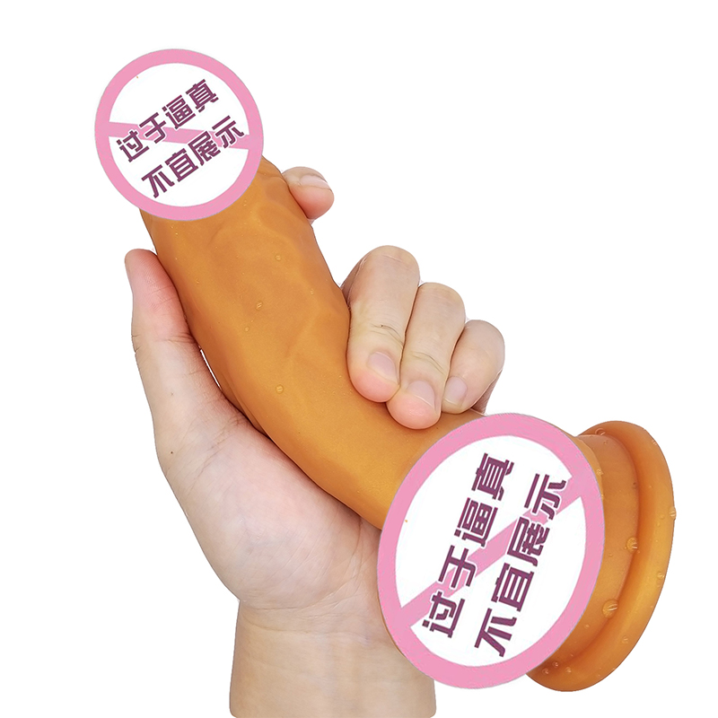 821 sexy Erwachsenengeschäft Großhandel Preis großer Größe Sex Dildo Neuheit Toys Soft Silicon -Schubdildos für Frauen im weiblichen Masturbator