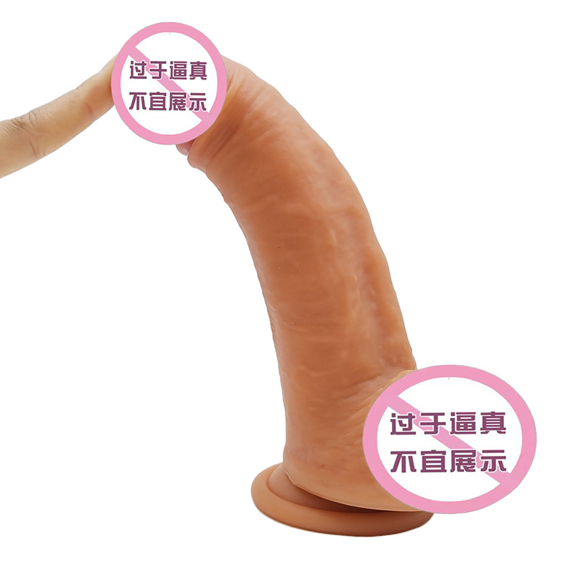 814 Sexy Erwachsenen Shop Großhandel Preis großer Größe Sex Dildo Neuheit Toys Soft Silicon -Schubdildos für Frauen im weiblichen Masturbator