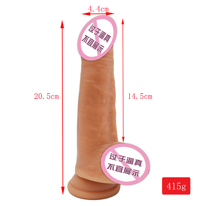 814 Sexy Erwachsenen Shop Großhandel Preis großer Größe Sex Dildo Neuheit Toys Soft Silicon -Schubdildos für Frauen im weiblichen Masturbator