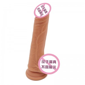 813 gemischte Farbe sexy Erwachsener Shop Großhandel Preis Großgröße Sex Dildo Neuheit Toys Weiches Silikonschubdildos für Frauen im weiblichen Masturbator
