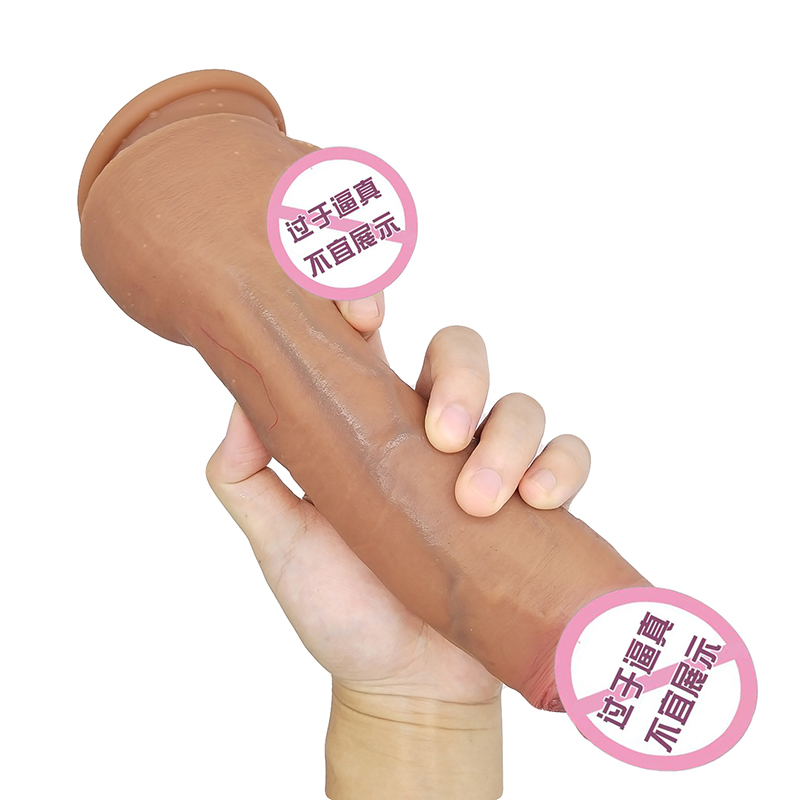 876 realistischer Dildo-Silikon-Dildo mit Saugnapfbecher G-Punkt-Stimulation Dildos Anal Sexspielzeug für Frauen und Paar