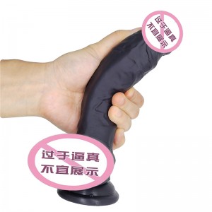 806 Penisvergrößerung Teleskope Schubkristall Para Mujer Penis Hund Riesige Anal Dildo Sex Toy großer langer realistischer Dildo für Frauen