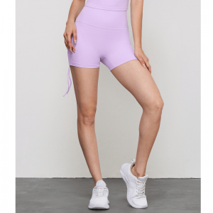 Drawschnellfalten einteilige Yoga-Shorts