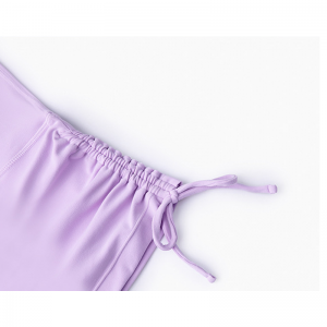 Drawschnellfalten einteilige Yoga-Shorts