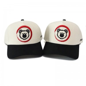 Neues heißes benutzerdefiniertes Design 5 Panel Erwachsene Baumwoll Baseballkappen mit 3D -Sticklogo Sporthüten für Mann und Frauen