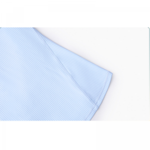 Rippe O Hals Divider Yoga T-Shirts