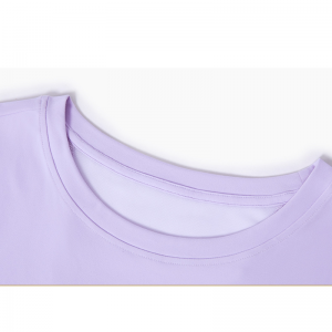 Gaze Patch O Hals Yoga T-Shirts