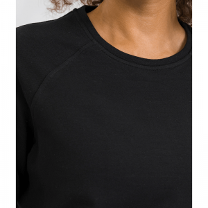 Verdickung von Lockrand O Hals Yoga -Hemden