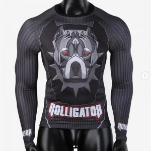 Großhandel Abendmahl besserer Lieferant von Custom Premium Mens Rash Guards BJJ Nogis, Jiu Jitsu Gi Rash Guard.