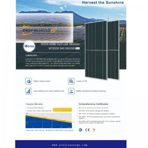 565 W M B B Photovoltaic Solar Energy Panel System Online -Verkauf