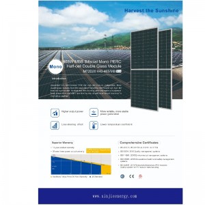 Hocheffizienz 465 W Photovoltaic Solar Modul Panel System Online -Verkauf