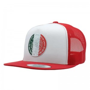 Benutzerdefinierte 6 Panel Hip Hop Snapback Hut 3D Stickerei Logo Flat Bill Gorras Snapback Cap
