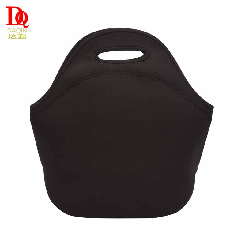 China Lieferant Custom Logo Schwarz Farbe Mittagessen Picknicktasche