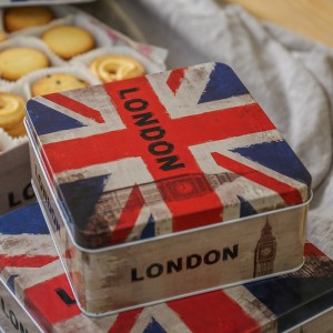 Cookie -Schachteln Süßigkeitenboxen Süßigkeitenboxen Quadratschachteln