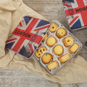 Cookie -Schachteln Süßigkeitenboxen Süßigkeitenboxen Quadratschachteln