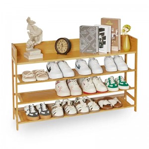 Mehrzweckkorridor und Closet Bambusschuhschuhspeicher