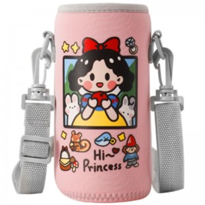 Großhandel Spot Glass Water Cup Deckung Tauchmaterial Tasse Abdeckung Drucken kreative Thermos