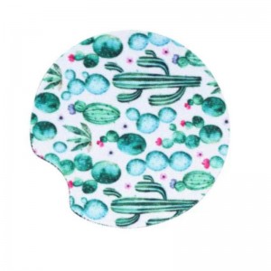 Hochwertiger Fabrikpreis Neopren Auto Untersetzer Sublimation Blank Anti -Schlupf -Tisch -Techer -Matten